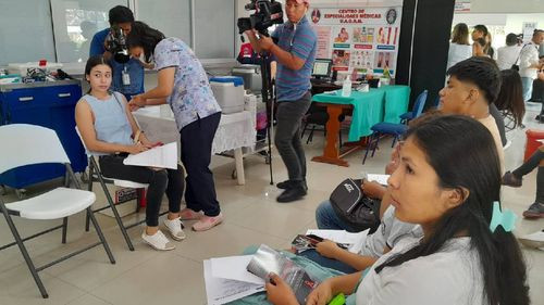 Habilitan punto de diagnóstico, vacunación y tratamiento para Covid19 en la U.A.G.R.M.  
