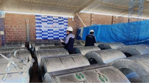 Aduana subasta 102 toneladas de bobinas de acero ingresadas de forma irregular al país
