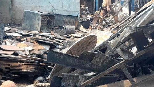  Barrio los Tusequis: Cuatro familias pierden todo por  incendio