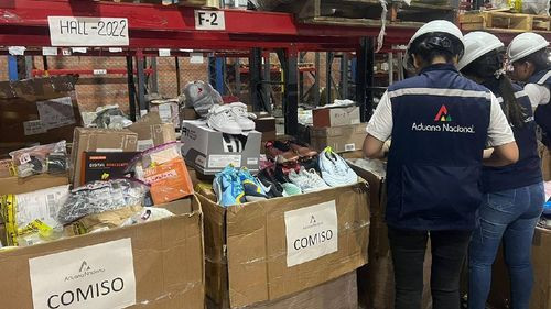 En Viru Viru, Aduana intercepta mercancía ilegal valorada en Bs 1,3 millones