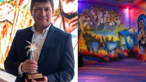 Banco Unión Recibe la Palmera Dorada por su Stand de Murales Vivos en Expocruz 2023
