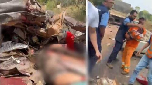 Brasil: Fatal accidente de tránsito dejó al menos 6 muertos, un niño sobrevivió