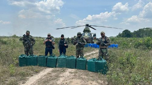Fiscalía del Beni investiga hallazgo de 350 paquetes de cocaína en la provincia Moxos