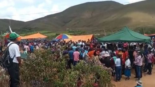 Agricultores se movilizarán para cerrar el acceso entre Apolo - La Paz en protesta contra individuos armados que invaden ilegalmente la zona aurífera