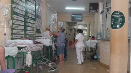 Hospital Japonés saturado en Santa Cruz 