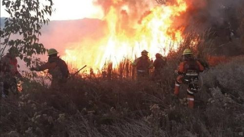    Crece la desesperación por resguardar casas y tomas de agua ante los incendios en Bolivia
