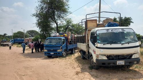 Desalojo en el Barrio San Martín del Cantón Paurito tras decisión judicial
