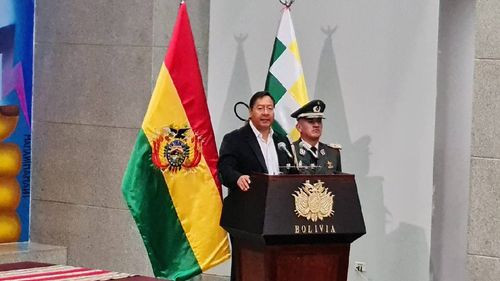 Presidente  Luis Arce promulga el presupuesto general  del estado reformulado con modificaciones