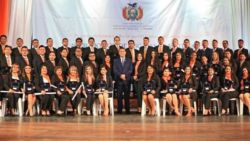 Ministerio Público graduó a 61 flamantes fiscales de materia de carrera e institucionalizados