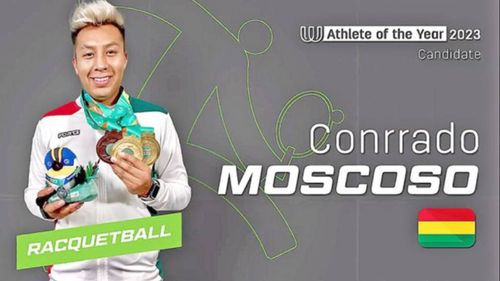 Conrrado Moscoso nominado para &quot;Atleta del Año&quot; en los juegos mundiales
