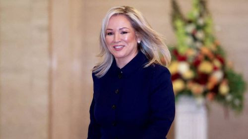 Michelle O’Neill, primera ministra principal nacionalista, católica y republicana