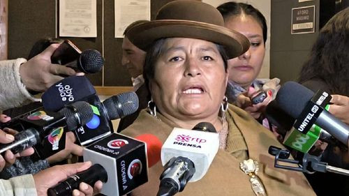 Gloria Callizaya, Diputada MAS: &quot;No permitirá que oposición suba a testera&quot;