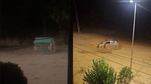 Emergencia en Achumani: Río desbordado arrastra autos y amenaza viviendas