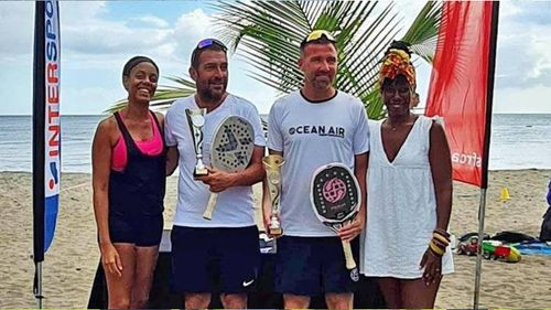  Éxito Boliviano en el Tenis de Playa: Edmundo Barrios triunfa en dos torneos del Tour Mundial