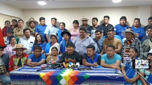  Evo Morales emite nueva convocatoria para Congreso del MAS tras desestimación del TSE