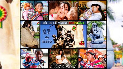 Conmemoración del día de la madre en Bolivia