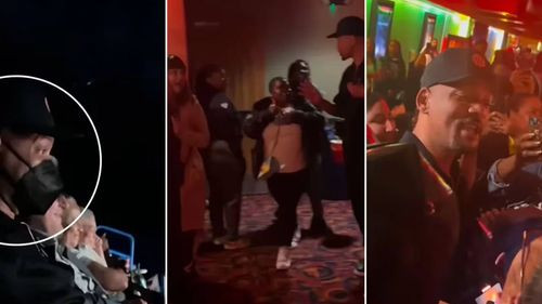 Will Smith sorprendió al público de un cine al infiltrarse en una proyección de la película “Bad Boys 4”