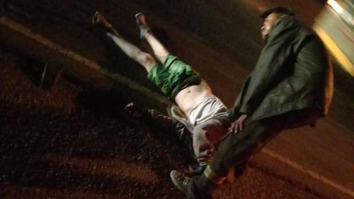  Accidente de tránsito en Satélite Norte: Un herido trasladado a centro de salud