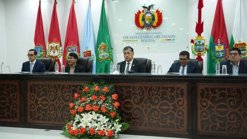 Convenios para Seguridad en Chuquisaca: Fiscal general y alcaldías firman acuerdos