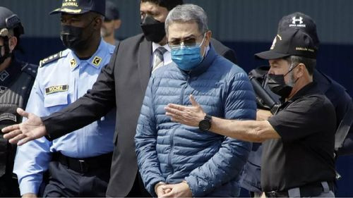 El ex presidente de Honduras, Juan Orlando Hernández, recibió una condena de 45 años de prisión por cargos de narcotráfico