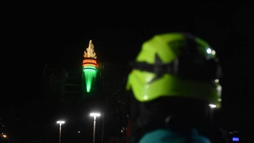 Alcalde de La Paz Enciende la Tea de la &quot;Libertad, Paz, Amor y Reconciliación&quot;