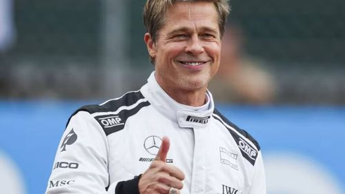 Brad Pitt en el primer póster de &#039;F1&#039;, su nueva película como piloto de carreras