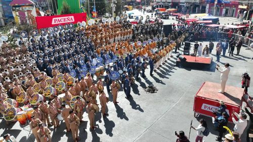 Los bronces resonaron las notas más dulces para la Virgen del Carmen en el inicio de su festividad  