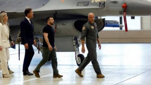 Países de OTAN comienzan a enviar aviones F-16 a Ucrania