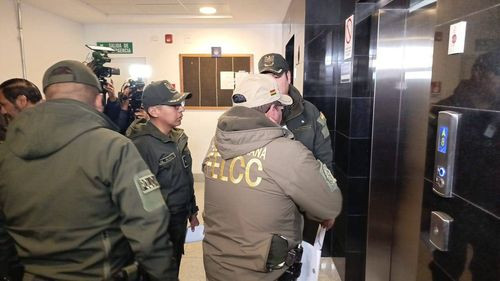FELCC realiza investigación en la cámara de diputados por caso de corrupción