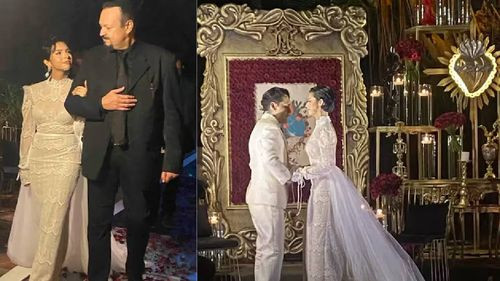 Christian Nodal y Ángela Aguilar se casan en una íntima ceremonia en Morelos