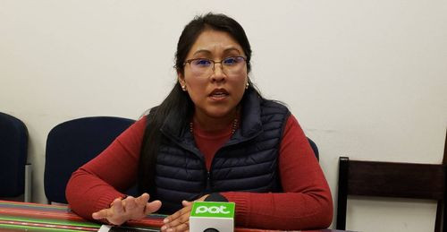 Diputada Evista Gladys Quispe: &quot;Los Evistas ven como estrategia el supuesto informe del TCP&quot;