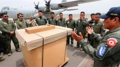 Se preparan las cajas guardián para descargas aéreas en zonas de incendio