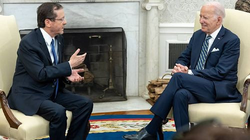 Presidente israelí Isaac Herzog se reunirá con Joe Biden en Washington durante visita oficial