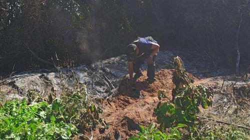 Aprehenden a dos sospechosos vinculados a crimen y narcotráfico tras hallazgo de cuerpos carbonizados en Santa Cruz
