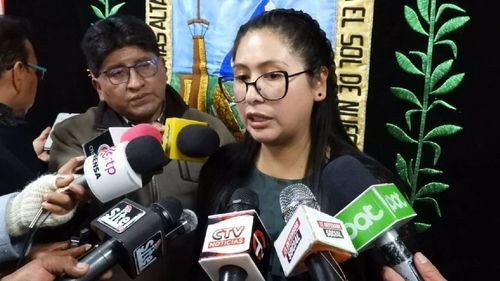 Eva Copa critica la marcha de seguidores de Evo Morales por su agresividad y fines personales