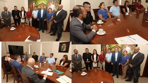 Aguilera y el alcalde de Chancay impulsan la integración regional con el Puerto de Chancay 