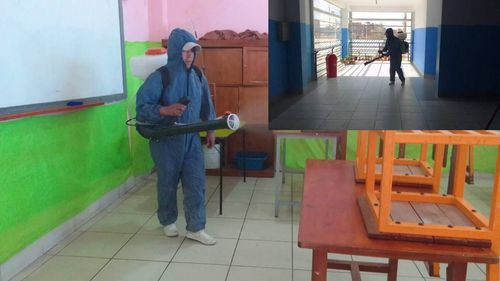 Retorno seguro a Clases: Alcaldía anuncia fumigación en las unidades educativas