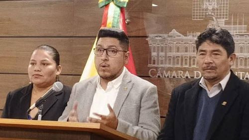 Omar Yujra, presidente de la Cámara de Diputados: &quot;No se tratarán los contratos de litio mientras continúe el proceso de socialización&quot;