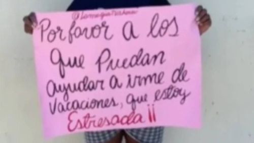 ¡Increíble! Mujer se hace viral pidiendo dinero para irse de vacaciones porque “está estresada”