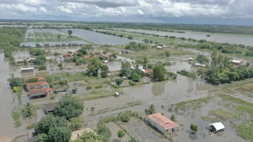 Inundaciones afectan más de 71 mil hectáreas de cultivos en Santa Cruz