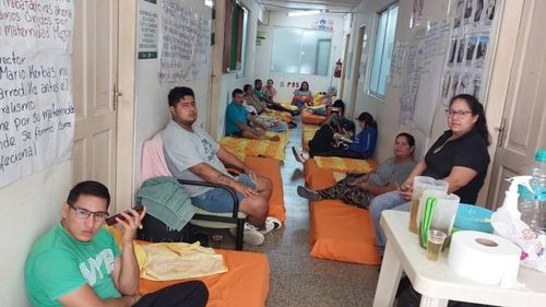 Hospital de Niños y Maternidad cumplen el segundo día de su paro de 48 horas