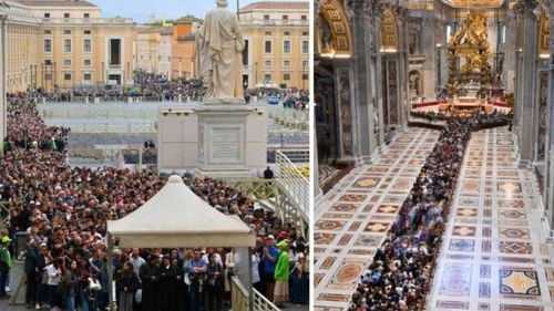 El Jubileo se convierte en un adiós multitudinario al papa Francisco
