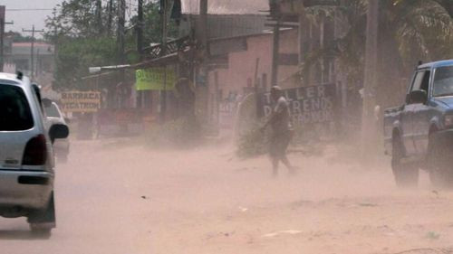 Declaran alerta naranja por fuertes vientos en Santa Cruz
