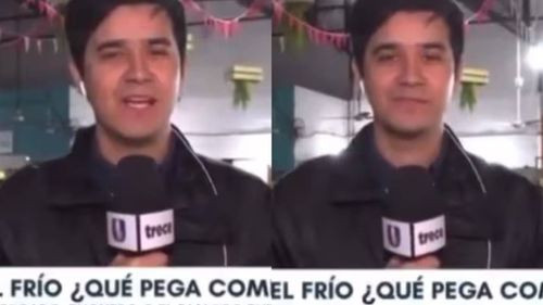 Joven periodista es humillado en vivo durante su primer despacho: “Sáquenlo del aire”