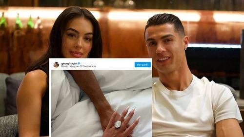 Cristiano Ronaldo y Georgina Rodríguez anuncian su boda tras nueve años juntos