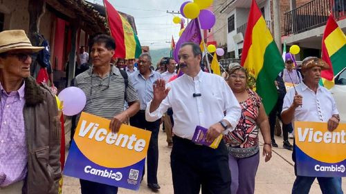 El Chaco boliviano proclama a Vicente Cuéllar presidente