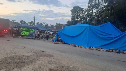 Imagen de Universitarios de la Unibol habilitan paso humanitario en Chimoré