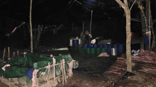 Descubren Megalaboratorio de Drogas en Chimoré: Producción de hasta 150 kilos diarios