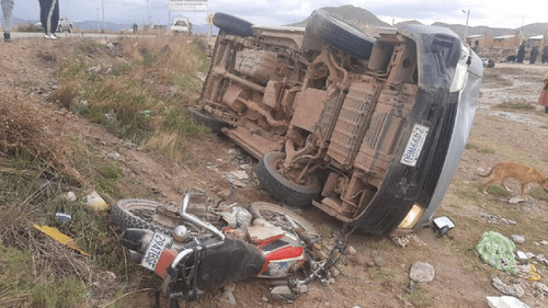 Trágico accidente en la carretera Oruro-La Joya deja un niño fallecido