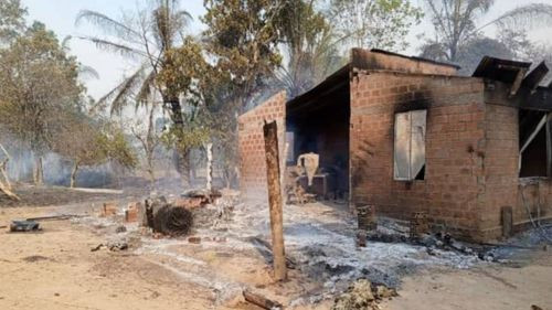  Guardaparque Pierde su Vivienda en Medio del Combate contra Incendios Forestales